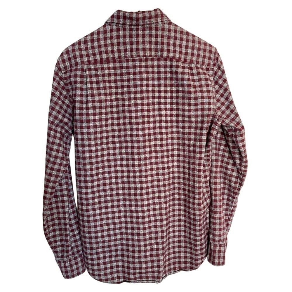 Bonobos Men's Medium Slim Fit Everyday Lightweight Flannel Shirt Long‎ Sleeve - Picture 3 of 4